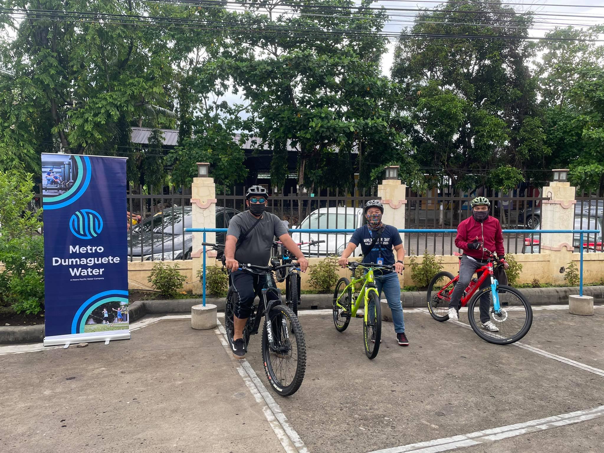 MDW PROMOTES BIKING TO WORK Metro Dumaguete Water