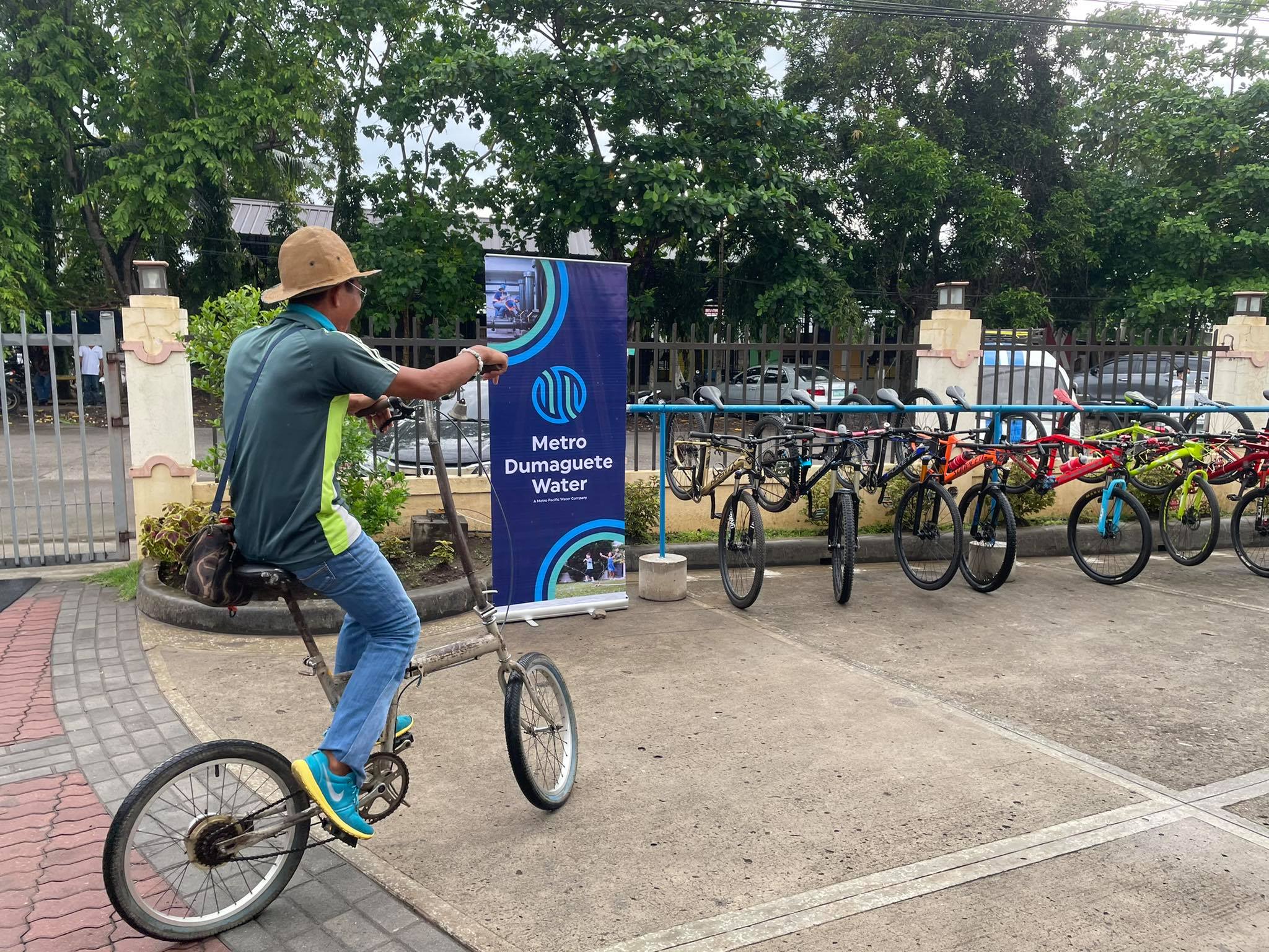 MDW PROMOTES BIKING TO WORK Metro Dumaguete Water